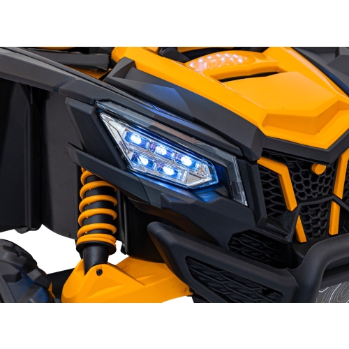 Auto na akumulator dla dzieci Buggy SP SUPER 66 Żółty KKL-808